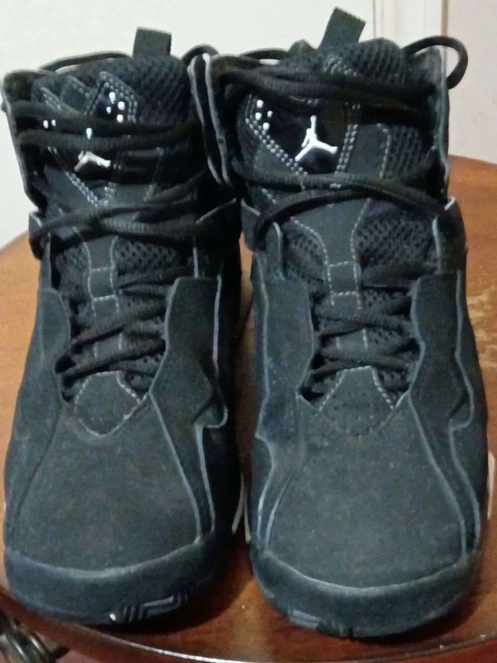 Nike Air Jordan True Flight GS Basketball Black Sneaker Shoe 343795-010 Sz 6Y